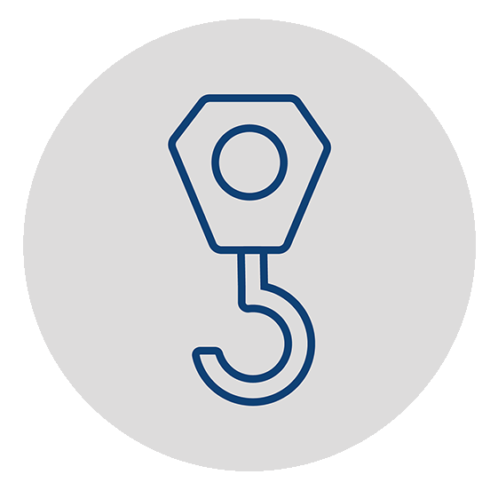 Tot 63 ton hefkracht